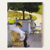 Gustave Caillebotte - De Oranje bomen Planner (Achterkant)