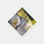 Gustave Caillebotte - De Oranje bomen Servet (Hoek)