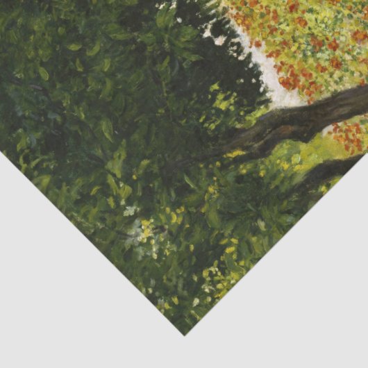 Gustave Caillebotte - De Oranje bomen Tissuepapier (Detail)