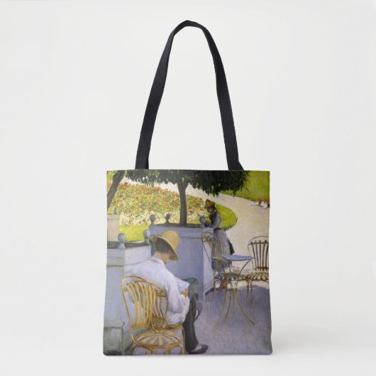 Gustave Caillebotte - De Oranje bomen Tote Bag (Voorkant)