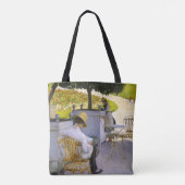 Gustave Caillebotte - De Oranje bomen Tote Bag (Achterkant)