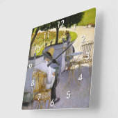 Gustave Caillebotte - De Oranje bomen Vierkante Klok (Hoek)