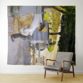 Gustave Caillebotte - De Oranje bomen Wandkleed (In Situ (horizontaal))