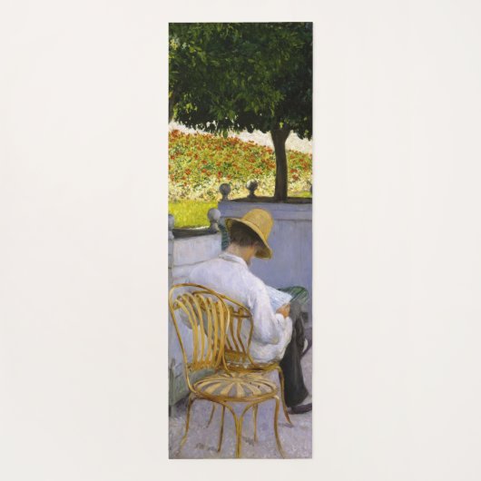 Gustave Caillebotte - De Oranje bomen Yogamat (Achterkant)