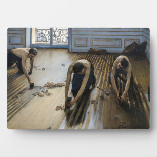 Gustave Caillebotte - De parket schrapers Fotoplaat