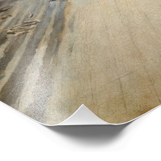 Gustave Caillebotte - De parket schrappers Poster (Hoek)