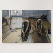 Gustave Caillebotte - De parketkrabbers Legpuzzel (Horizontaal)