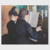 Gustave Caillebotte - De Pianoles Cadeaupapier (Vlak)