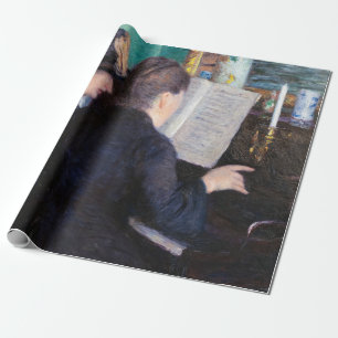 Gustave Caillebotte - De Pianoles Cadeaupapier