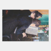 Gustave Caillebotte - De Pianoles Inpakpapier Vel (Voorkant 2)