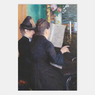 Gustave Caillebotte - De Pianoles Inpakpapier Vel