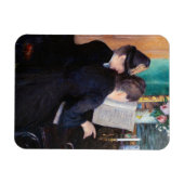 Gustave Caillebotte - De Pianoles Magneet (Horizontaal)