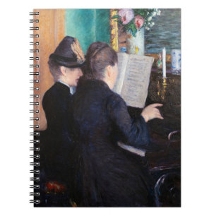 Gustave Caillebotte - De Pianoles Notitieboek
