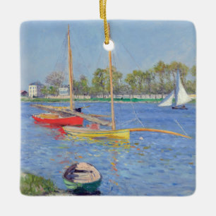 Gustave Caillebotte - De Seine bij Argenteuil Keramisch Ornament