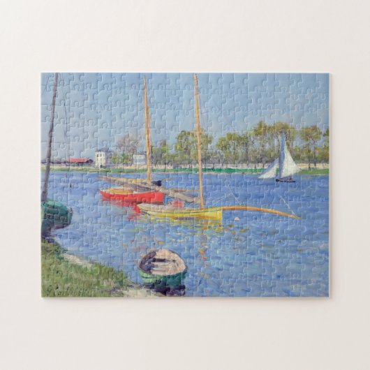 Gustave Caillebotte - De Seine bij Argenteuil Legpuzzel (Horizontaal)