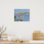 Gustave Caillebotte - De Seine bij Argenteuil Poster (Keuken)