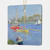 Gustave Caillebotte - De Seine in Argenteuil Keramisch Ornament (Links)
