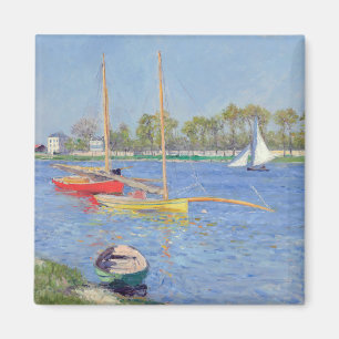 Gustave Caillebotte - De Seine in Argenteuil Magneet