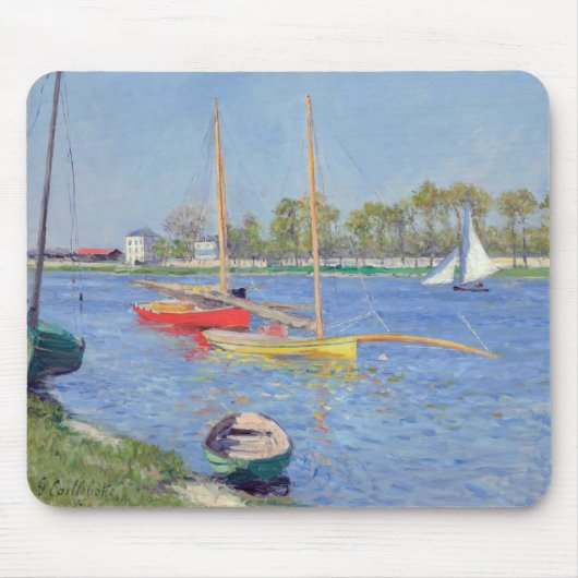 Gustave Caillebotte - De Seine in Argenteuil Muismat (Voorkant)