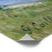 Gustave Caillebotte - De Seine in Argenteuil Poster (Hoek)