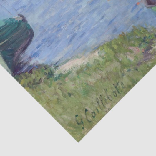 Gustave Caillebotte - De Seine in Argenteuil Tissuepapier (Detail)