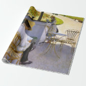 Gustave Caillebotte - De Sinaasappelbomen Cadeaupapier (Uitgerold)