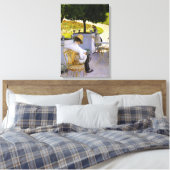 Gustave Caillebotte - De Sinaasappelbomen Canvas Afdruk (Insitu (Slaapkamer))