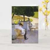 Gustave Caillebotte - De Sinaasappelbomen Kaart (Gele Bloem)