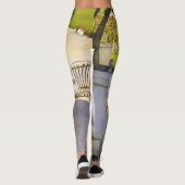 Gustave Caillebotte - De Sinaasappelbomen Leggings (Achterkant)