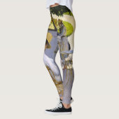 Gustave Caillebotte - De Sinaasappelbomen Leggings (Links)