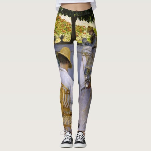 Gustave Caillebotte - De Sinaasappelbomen Leggings (Voorkant)