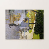 Gustave Caillebotte - De Sinaasappelbomen Legpuzzel (Horizontaal)
