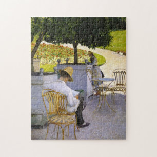 Gustave Caillebotte - De Sinaasappelbomen Legpuzzel