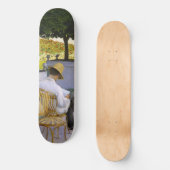 Gustave Caillebotte - De Sinaasappelbomen Persoonlijk Skateboard (Voorkant)
