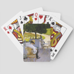 Gustave Caillebotte - De Sinaasappelbomen Pokerkaarten