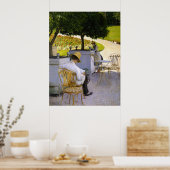 Gustave Caillebotte - De Sinaasappelbomen Poster (Keuken)