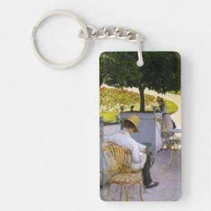 Gustave Caillebotte - De Sinaasappelbomen Sleutelhanger