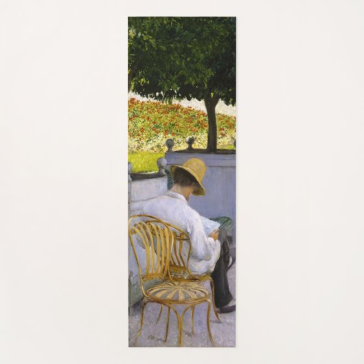 Gustave Caillebotte - De Sinaasappelbomen Yogamat (Voorkant)