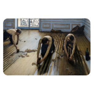 Gustave Caillebotte - De vloerschrapers Magneet