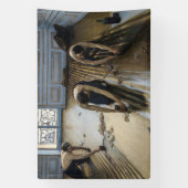 Gustave Caillebotte - De vloerschrapers Spandoek (Verticaal)