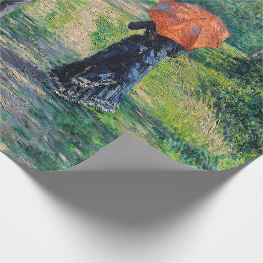 Gustave Caillebotte - De weg omhoog Cadeaupapier (Hoek)