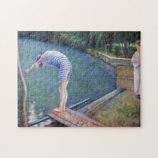 Gustave Caillebotte - De Zwemmer / De Duiker Legpuzzel (Horizontaal)
