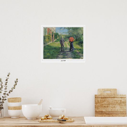 Gustave Caillebotte Fine Art #14 Poster (Keuken)