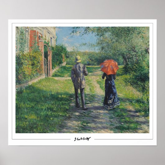 Gustave Caillebotte Fine Art #14 Poster (Voorkant)