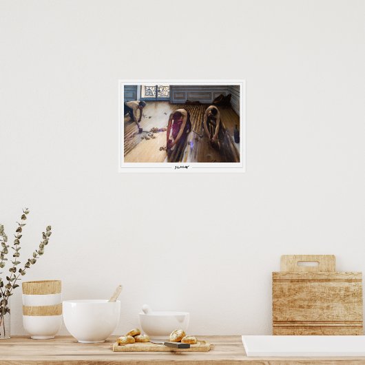 Gustave Caillebotte Fine Art #223 Poster (Keuken)