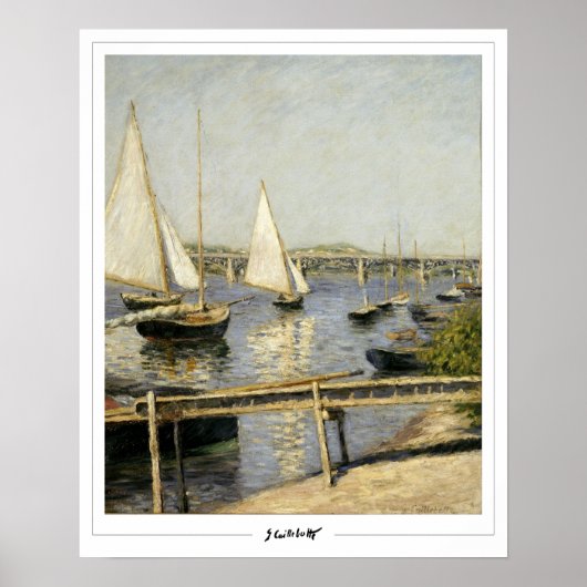 Gustave Caillebotte Fine Art #2 Poster (Voorkant)