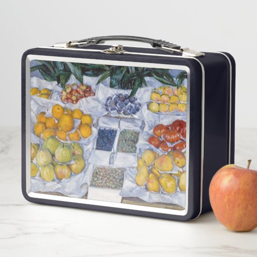 Gustave Caillebotte - Fruit getoond op een standaa (In situ)