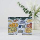 Gustave Caillebotte - Fruit getoond op een standaa Briefkaart (Staand voorkant)