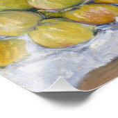 Gustave Caillebotte - Fruit getoond op een standaa Foto Afdruk (Hoek)