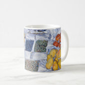 Gustave Caillebotte - Fruit getoond op een standaa Koffiemok (Voorkant rechts)